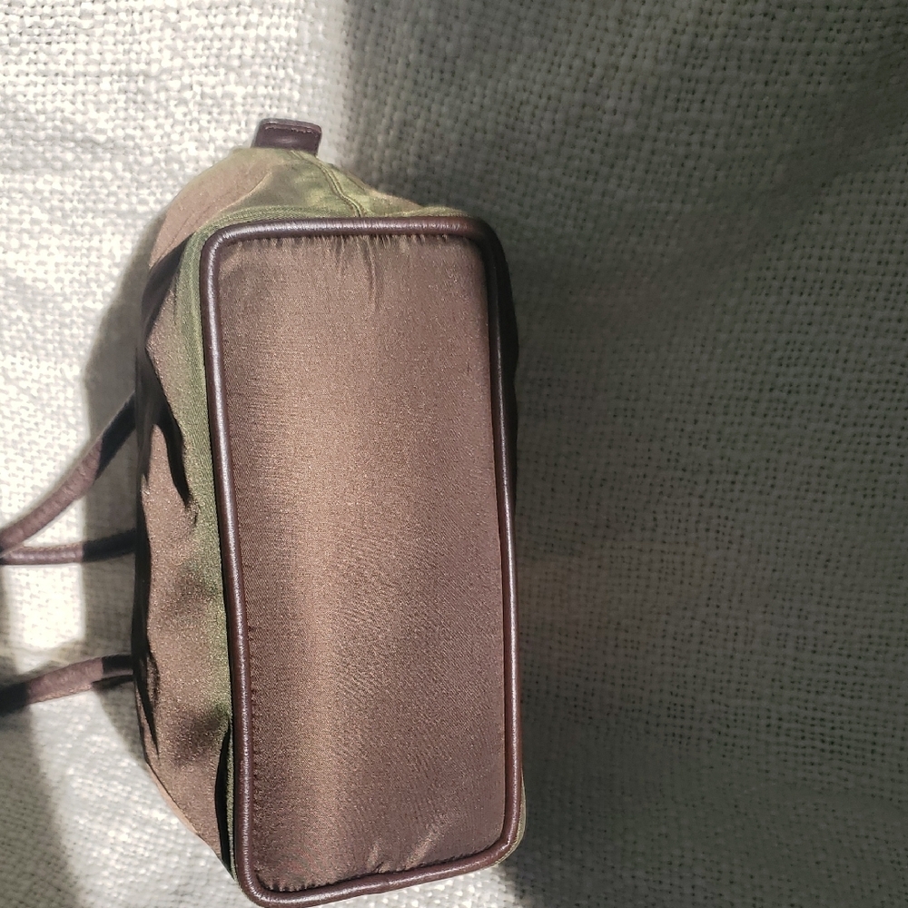 CELINE Two Tone Brown and Green Bag - Picture 10 of 17